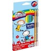 Fiorello Super Soft kreidelės, 12 spalvų + 2 galandytuvai