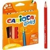 Fiorello Spalvoti pieštukai mažyliams CARIOCA BABY 2+, 10 vnt.