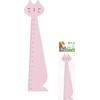 Fiorello Medinė liniuotė 15cm KATĖ rausva