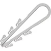 Fischer Fischer kabelio kilpa Steckfix SF plus LS 3/13, spaustukas (lengvas pilkas, 100 vnt.)