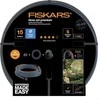 FISKARS ŽARNŲ RINKINYS 1/2 "15m - Q4 + MONTAVIMAS prie sienos