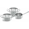 Fissler 3 puodų rinkinys su OPC 2 keptuve