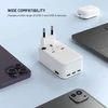 Fixed Adapteris sieciowy GaN USB-C, USB-A, 45W Voyager Slim (FIXCT45-3C1A-WH)
