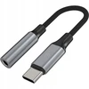Fixed Adapteris su aliuminio FIXED Link USB-C na 3,5mm jack space pilka