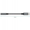 Fixed Adapteris su aliuminio FIXED Link USB-C na 3,5mm jack space pilka