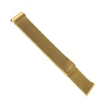 Fixed Dirželis Mesh ze stali nierdzewnej FIXED su Quick Release 22mm do smartwatcha auksinė