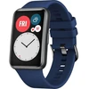 Fixed Dirželis silikonowy do Huawei Watch FIT, mėlyna