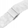 Fixed Dirželis su żywicy Resin Dirželis su szybkim zapięciem 22 mm do smartwatcha, Cloud Baltas