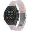 Fixed Dirželis su żywicy Resin Dirželis su szybkim zapięciem 22 mm do smartwatcha, Candy Rožinė