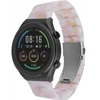 Fixed Dirželis su żywicy Resin Dirželis su szybkim zapięciem 18 mm do smartwatcha, Candy Rožinė