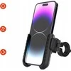 Fixed Bikee Plus | Universal holder | Hardened plastikas/Silicone pads | Juodas