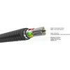 Fixed Fiksuotas | Pintas kabelis, 100W | FIXDB-CC12-BK | Juodas