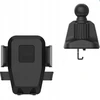 Fixed FIXED Iconiq Uniwersalny uchwyt automobilinis su mocowaniem do kratki, juoda