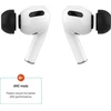 Fixed Plugs Pro, 2 komplektai, dydis L | Kištukai | Apple | Airpods Pro/Pro 2 | Putplastis | Juodas