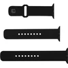 Fixed Fiksuotas | Sportiškas dirželio rinkinys Apple Watch Ultra 49mm | 180-250 mm | Juodas | Silikonas