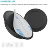 Dėklas FIXED Silky Sticker skirtas Apple AirTag, double pack, juodos spalvos