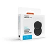 Dėklas FIXED Silky Sticker skirtas Apple AirTag, double pack, juodos spalvos