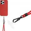 Dėklas Fixed FIXED Universal Lanyard for Mobile Phones - uniwersalna smycz do telefonu raudona - Garantija bezpieczeństwa.