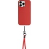 Dėklas Fixed FIXED Universal Lanyard for Mobile Phones - uniwersalna smycz do telefonu raudona - Garantija bezpieczeństwa.