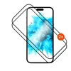 Fixed Fiksuota ekrano apsauga | Samsung | Galaxy A37 5G | Grūdintas stiklas | Juodas | Pilnas dangtelis 2.5D