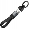 FIXED Clip Cable USB-C 240W, juodas