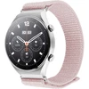 Fixed Nylonowy dirželis Sporty Strap su szybkim zwolnieniem 18 mm do smartwatcha, rožinė-auksinė