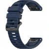 FIXED silikoninis dirželis Silikoninis dirželis skirtas Garmin QuickFit 22mm mėlynas