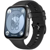 Fixed Silikonowy dirželis do zegarka Huawei Watch FIT 4/4Pro/3, juoda