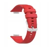 Fixed Silicone Strap do Huawei Watch FIT 3 / 4 raudona
