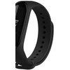 Fixed Fiksuotas | Silikoninis dirželis, skirtas „Xiaomi Mi Band 3/4“ | Juodas