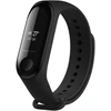 Fixed Fiksuotas | Silikoninis dirželis, skirtas „Xiaomi Mi Band 3/4“ | Juodas