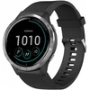 Fixed | Silikoninis dirželis, skirtas „Garmin QuickFit 20mm“ | Juodas