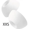 Fiksuotos silikoninės ausų kištukai FIXED Plugs, skirti Apple AirPods Pro 3 2, rinkinys, dydis XXS