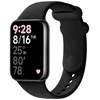 Fixed Silikonowy dirželis Silicone Strap pro Xiaomi Redmi Watch 5/4 Smart Band 9 Pro/8 Pro juoda