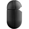 FIXED PodsLeather dėklas skirtas Apple Airpods 4, juodos spalvos