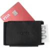 FIXED Tiny Wallet dėklas skirtas AirTag, juodos spalvos