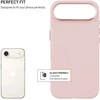 Fixed Dėklas MagFlowz obsługą MagSafe dla Apple iPhone Air rožinė