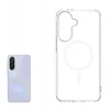 Fixed Galinis dėklas FIXED MagPure su MagSafe atrama, skirtas Samsung Galaxy A37 5G, permatomas