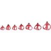 Flamingo Šuns petnešos STEP&GO BENTO raudonos 22-23/24-25CM
