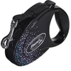 Flexi FLEXI Glam Splash Mistic pavadėlis, M TŚMA 5 m, juodas