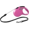 Pavadėlis FLEXI NEW CLASSIC S, rožinis, 5 m