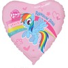 Flexmetal GoDan Balon foliowy 18" FX Pony su tęczš B201689 09171
