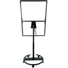 MOZOS TM71-BK magnetinė mobilioji apverčiamoji lenta 70x100cm