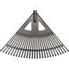 FLO PLASTIKINIS VENTILIATORIAUS GRĖBLIS 435 mm, 20 DANTŲ, BE RĖMO 3579