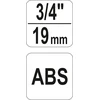 FLO SZYBKOZŁĄCZE DO WĘŻA OGRODOWEGO 3/4" BOX-30vnt.