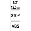 FLO ŽARNOS GREITOJO JUNGIMO JUNGTIS 1/2″ SU STOP FUNKCIJA DĖŽUTĖ-30vnt.