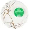 Gogreen „Go Žalias“ popierinės lėkštutės „Go Žalias“ 22 cm, 10 vnt.