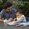 Chicco 3 dalių lėkštė mėlyna 12 mėn.+