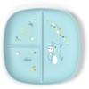 Chicco 3 dalių lėkštė mėlyna 12 mėn.+