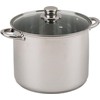 Nerūdijančio plieno puodas su dangčiu 20cm 4,3L HIGH FLORINA